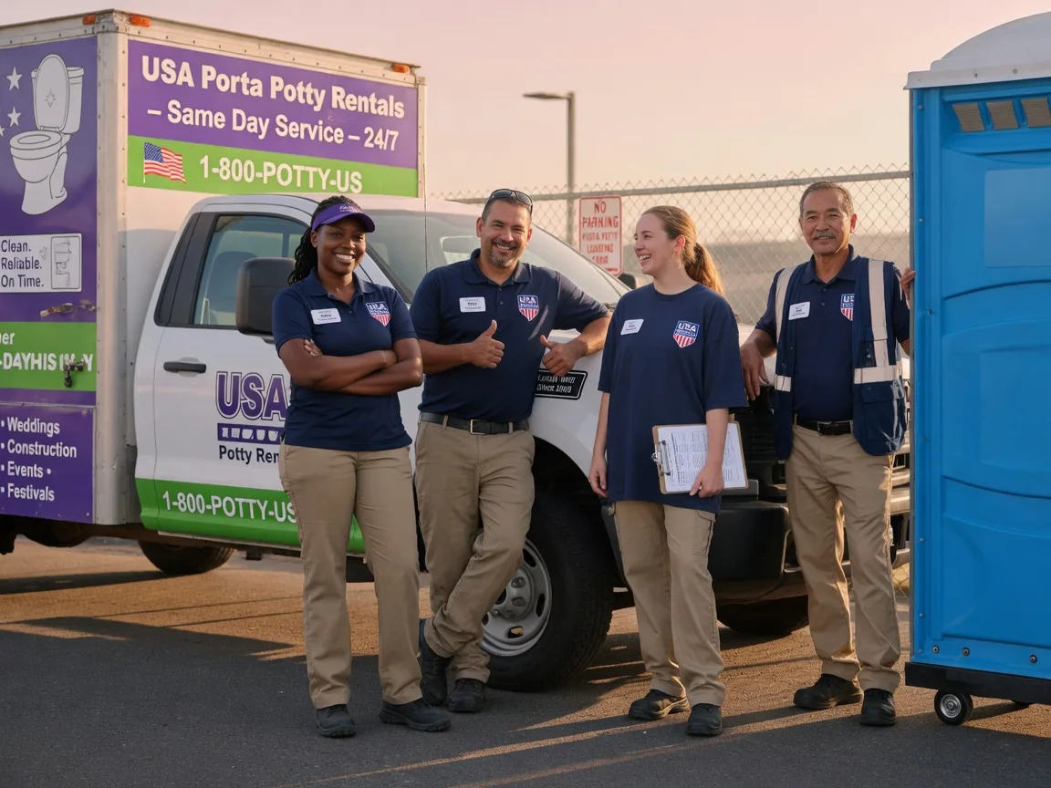 Porta Potty Rental company in Pharr, TX
